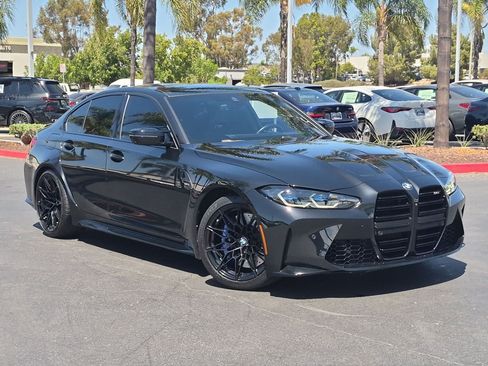 Used 2024 BMW M3 w/ Parking Assistance Package RWD image 2