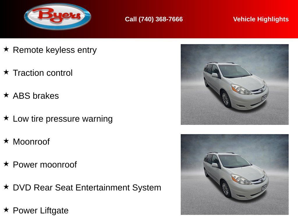 Used 2009 Toyota Sienna XLE Limited FWD image 10
