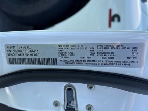 New 2026 RAM 3500 Tradesman AWD/4WD image 34