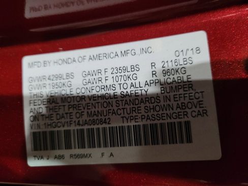 Used 2018 Honda Accord LX image 33