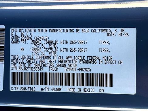 New 2026 Toyota Tacoma TRD Off-Road image 23