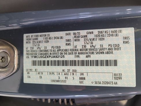 Used 2023 Ford Escape Active image 33