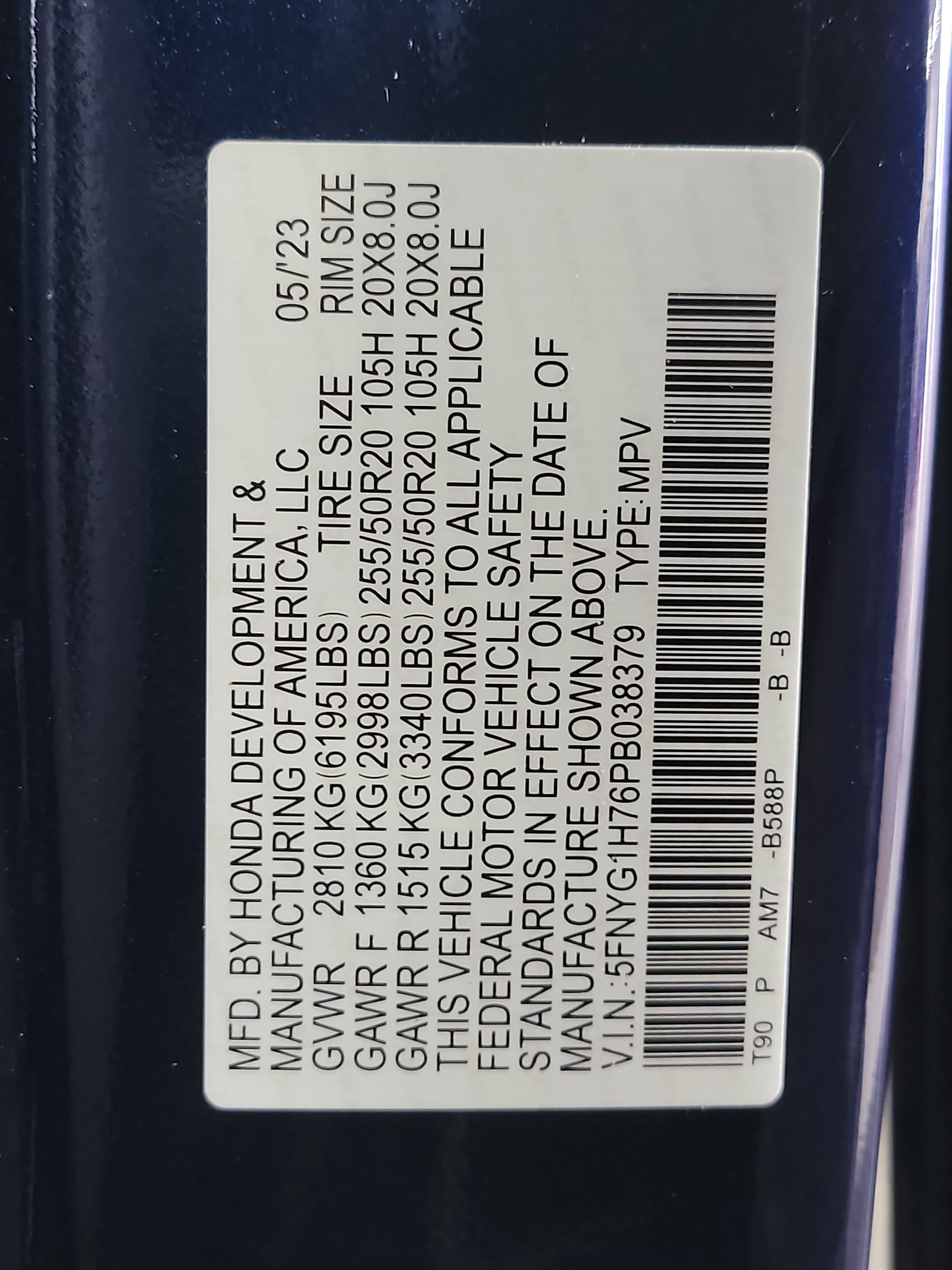 Used 2023 Honda Pilot Touring image 33