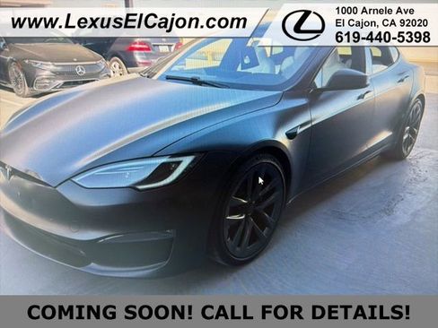 Used 2022 Tesla Model S Plaid AWD/4WD image 1