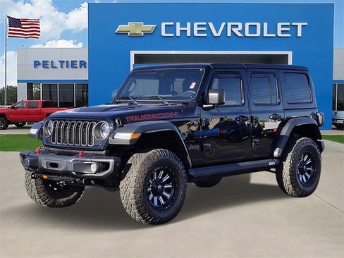 Used 2024 Jeep Wrangler Unlimited Rubicon w/ XTREMEE 35" Tire Package image 3