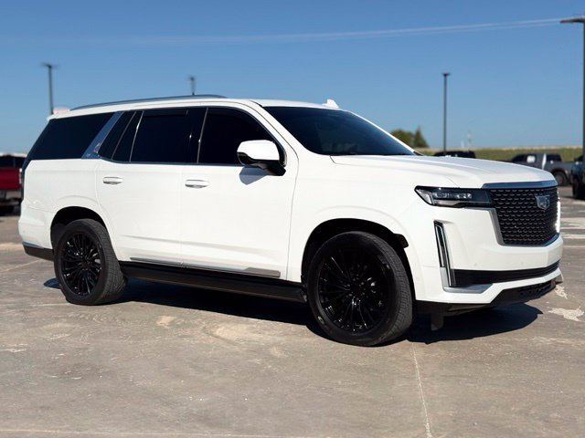 Used 2021 Cadillac Escalade Premium Luxury w/ Driver Assist Tech Package RWD image 1