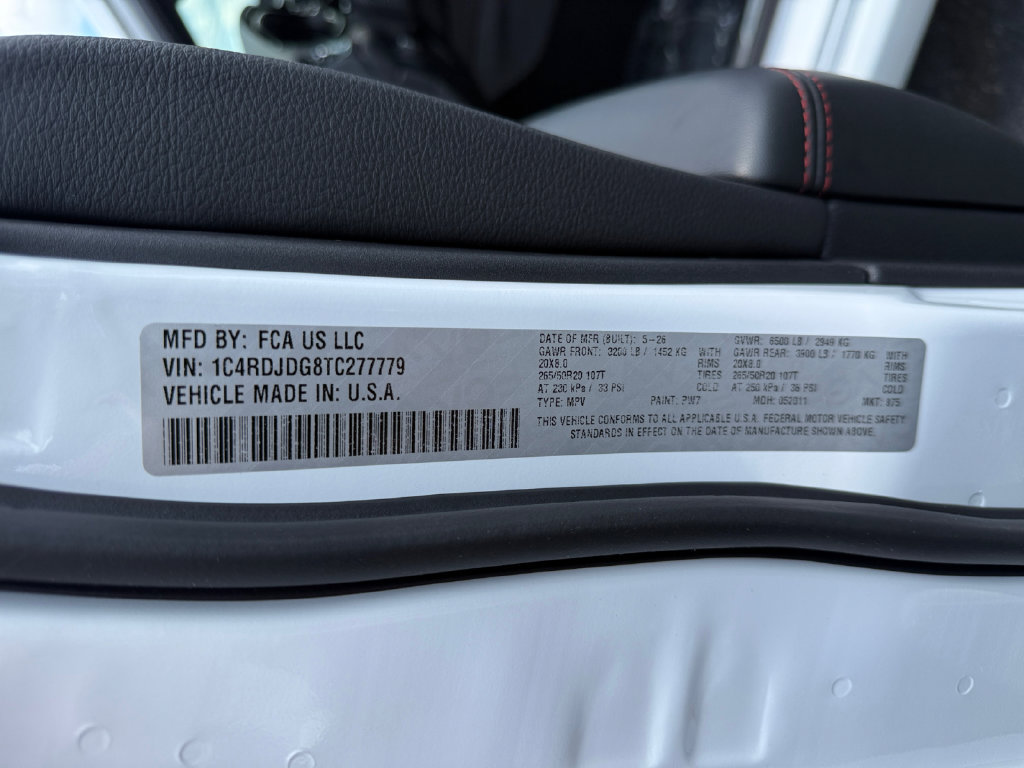 New 2026 Dodge Durango GT AWD/4WD image 31