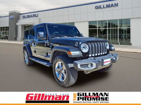 Used 2021 Jeep Wrangler Unlimited Sahara image 1