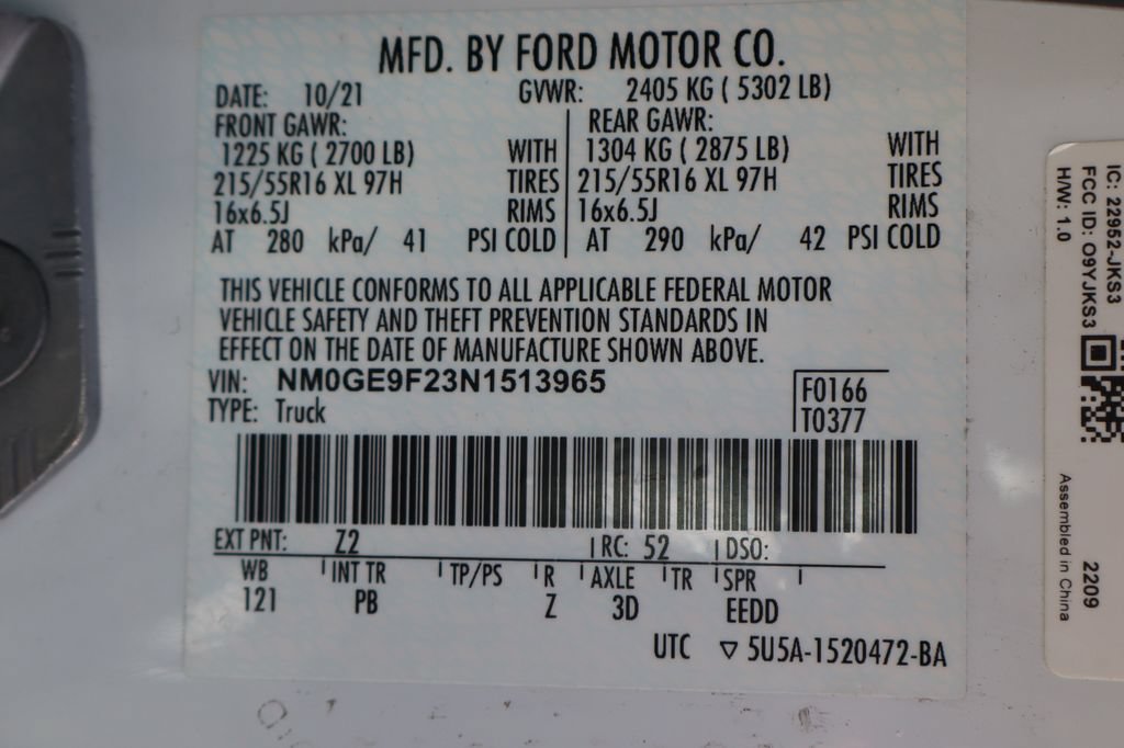 Used 2022 Ford Transit Connect XLT FWD image 47