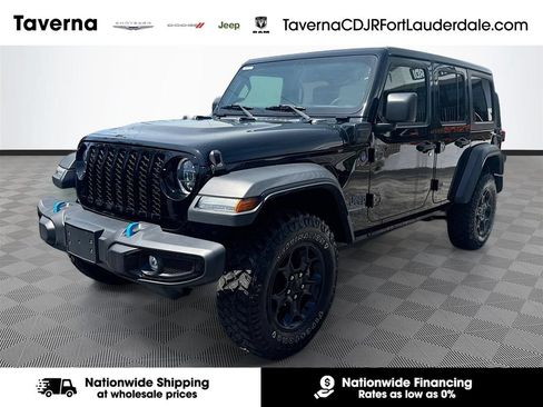 Used 2023 Jeep Wrangler Unlimited w/ 8.4" Radio Group AWD/4WD image 1