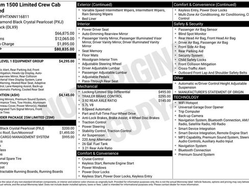 Used 2022 RAM 1500 Limited AWD/4WD image 5