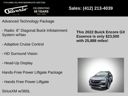 Used 2022 Buick Encore GX Essence w/ Advanced Technology Package image 16