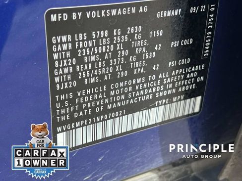 Used 2022 Volkswagen ID.4 Pro S w/ Gradient Package image 35