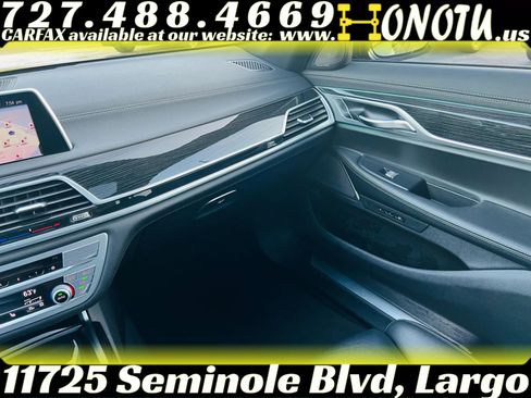 Used 2019 BMW 740i w/ M Sport Package RWD image 25