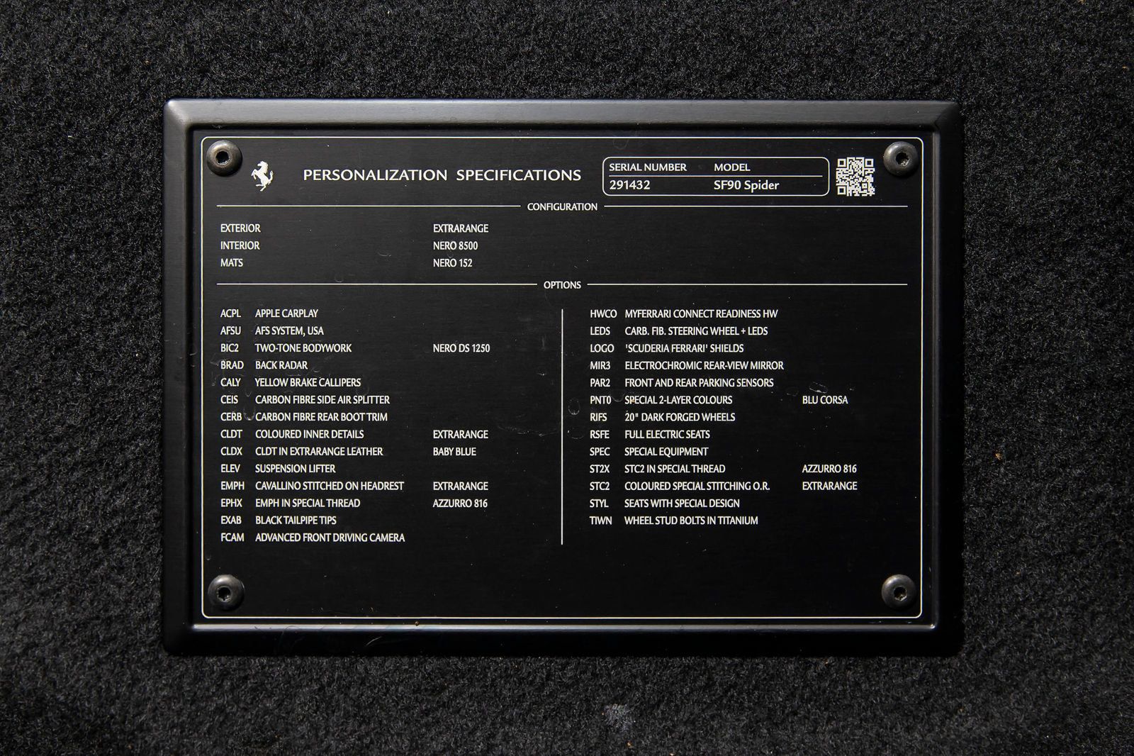Certified 2023 Ferrari SF90 Spider AWD/4WD image 41