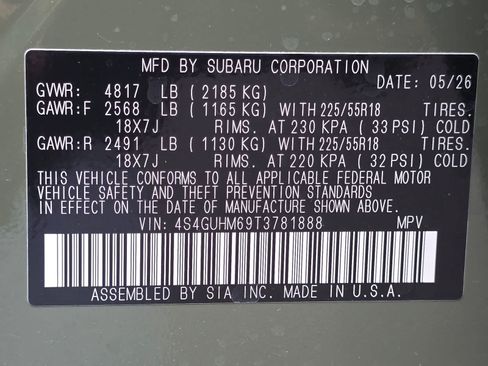 New 2026 Subaru Crosstrek 2.5i Limited w/ Crosstrek Mirror Package AWD/4WD image 30