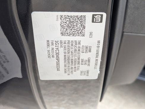 Certified 2023 Chevrolet Corvette Stingray Premium Conv RWD image 33