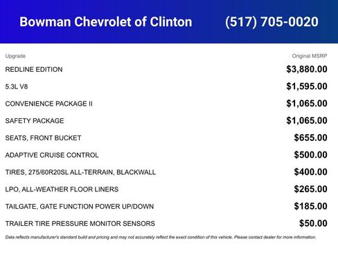 New 2026 Chevrolet Silverado 1500 RST w/ Redline Edition image 5