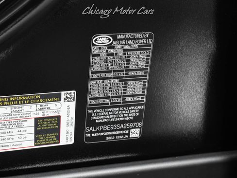 Used 2025 Land Rover Range Rover Long Wheelbase SE AWD/4WD image 64