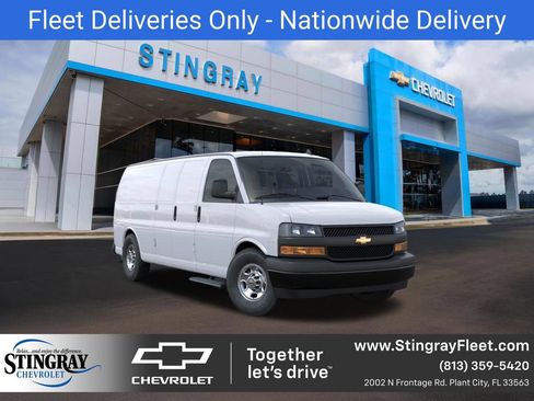 New 2025 Chevrolet Express 3500 Extended w/ Driver Convenience Package RWD image 1