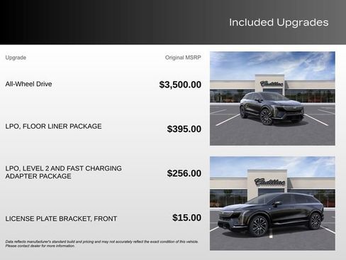 New 2026 Cadillac Optiq Sport 2 w/ LPO, Floor Liner Package AWD/4WD image 3