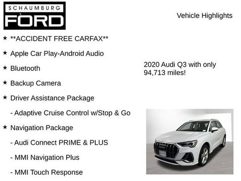 Used 2020 Audi Q3 2.0T Prestige w/ Prestige Package AWD/4WD image 8