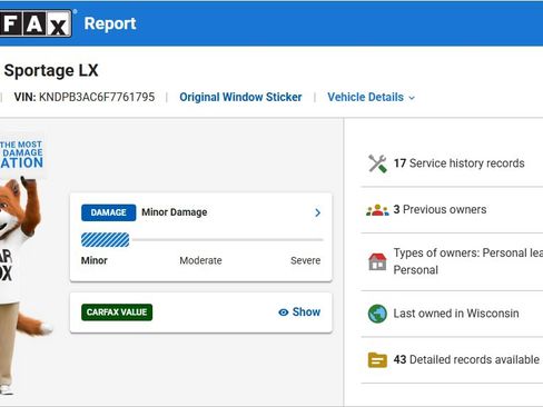 Used 2015 Kia Sportage LX FWD image 2