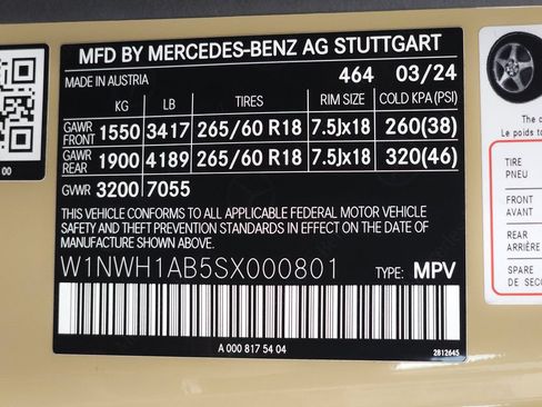 Certified 2025 Mercedes-Benz G 550 w/ Seat Comfort Package image 37