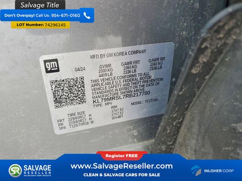 Used 2024 Chevrolet TrailBlazer LT w/ LT Cold Weather Package AWD/4WD image 16