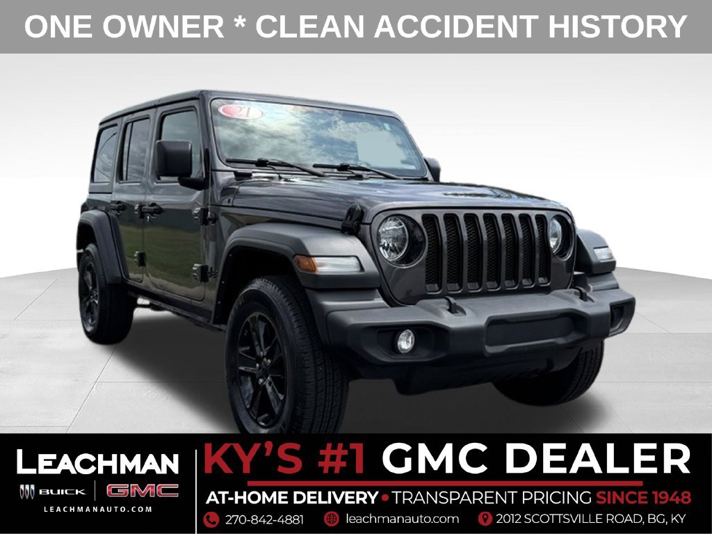 Used 2021 Jeep Wrangler Unlimited Sport AWD/4WD 360° Tour