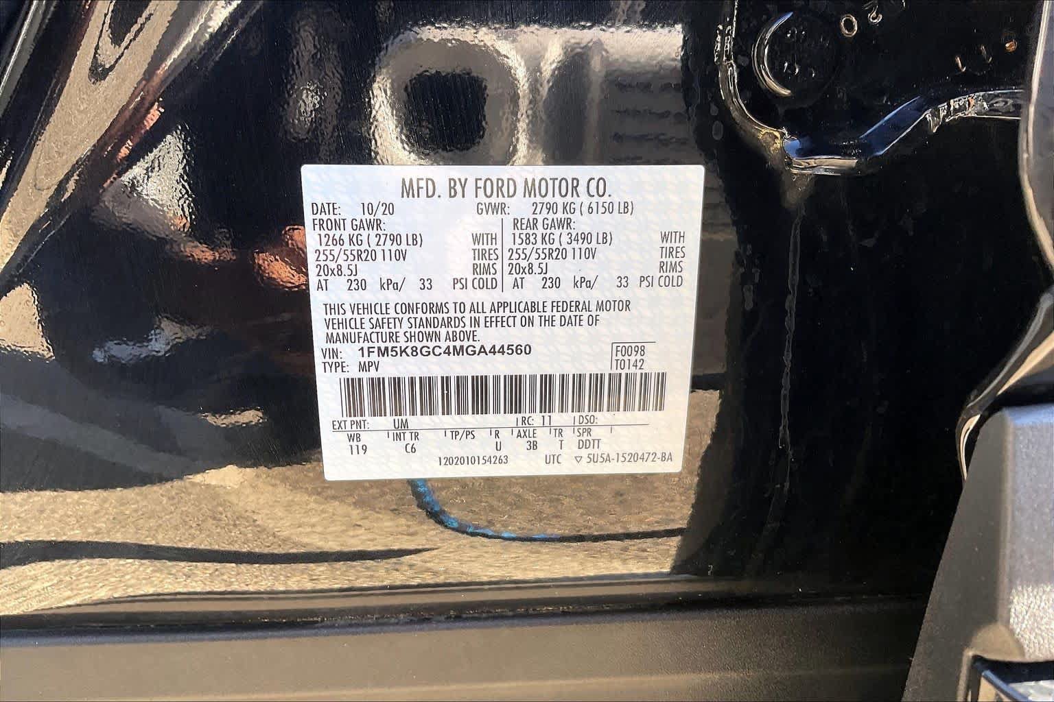 Used 2021 Ford Explorer ST w/ Equipment Group 401A AWD/4WD image 33