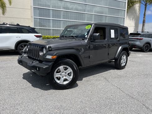 Used 2022 Jeep Wrangler Unlimited Sport AWD/4WD image 1