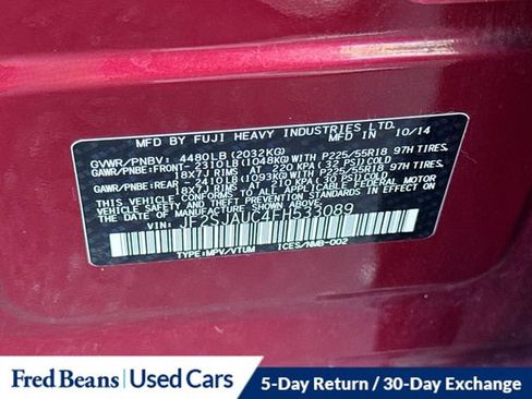 Used 2015 Subaru Forester 2.5i Touring AWD/4WD image 38