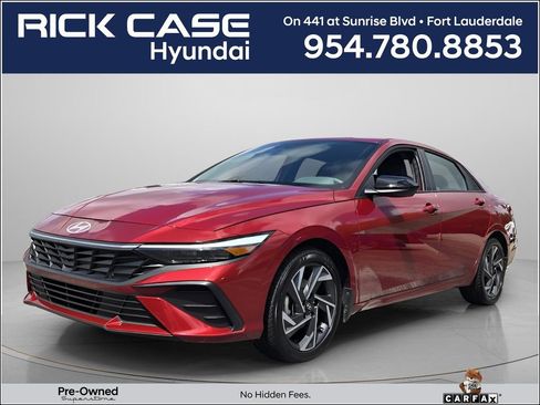 Certified 2025 Hyundai Elantra Sport FWD image 1