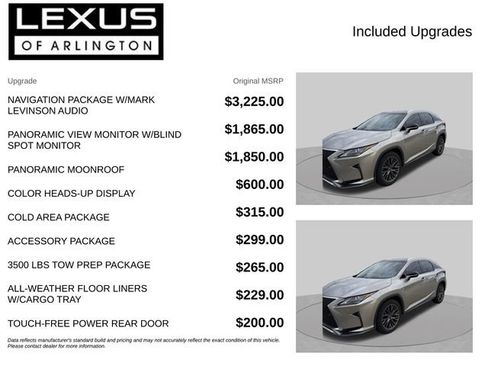 Used 2019 Lexus RX 350 F Sport AWD/4WD image 4