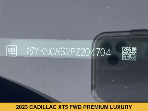 Certified 2023 Cadillac XT5 Premium Luxury w/ LPO, Floor Liner Package FWD image 18