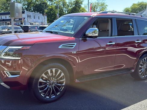 Certified 2021 Nissan Armada Platinum w/ Captain's Chairs Package AWD/4WD image 3