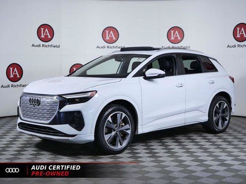 Used 2022 Audi Q4 e-tron Premium Plus w/ Premium Plus AWD/4WD image 4