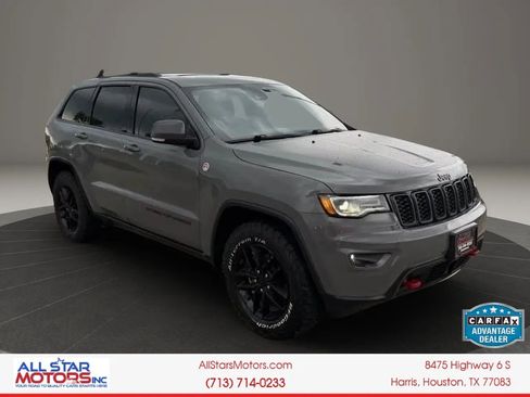 Used 2019 Jeep Grand Cherokee Trailhawk w/ Trailhawk Luxury Group AWD/4WD image 1