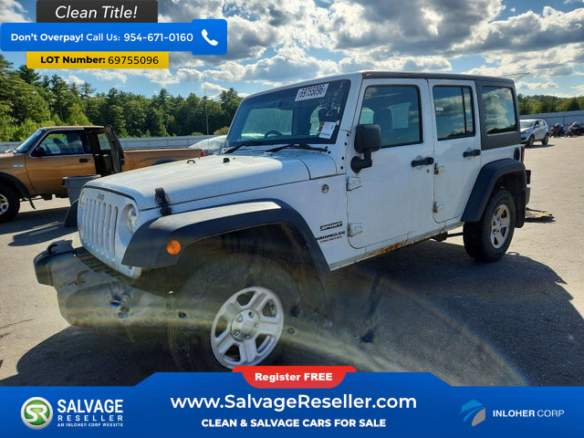 Used 2017 Jeep Wrangler Unlimited Sport AWD/4WD image 1