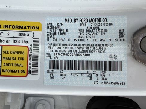 Certified 2024 Ford Bronco Sport Badlands w/ Premium Package AWD/4WD image 35