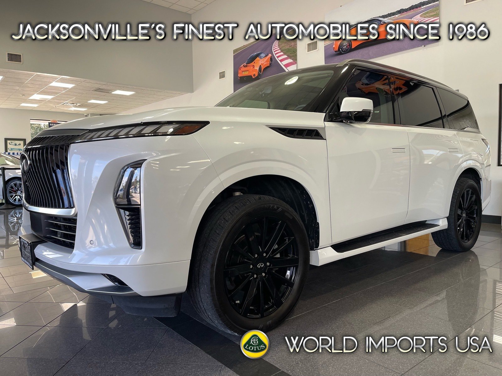 Used 2025 INFINITI QX80 Sensory AWD/4WD image 1