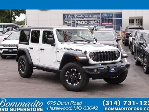 Used 2024 Jeep Wrangler Unlimited Rubicon 4xe AWD/4WD image 1