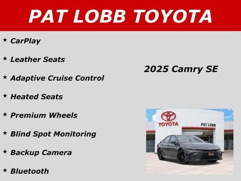 Used 2025 Toyota Camry SE FWD image 36