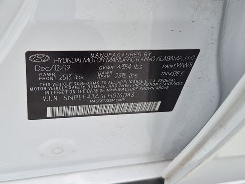 Used 2020 Hyundai Sonata SEL w/ Convenience Package FWD image 15
