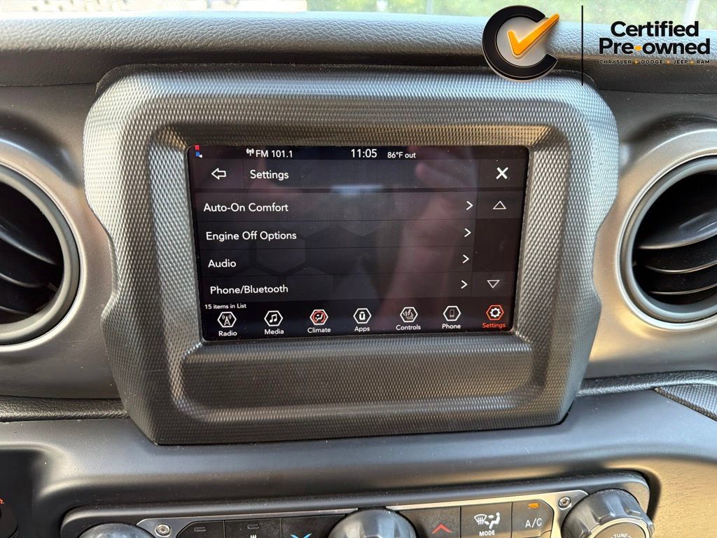 Certified 2022 Jeep Wrangler Unlimited Sport AWD/4WD image 78