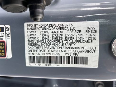 Used 2022 Honda CR-V Touring image 18