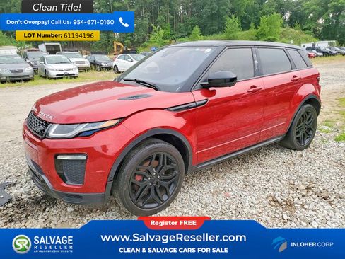 Used 2017 Land Rover Range Rover Evoque HSE Dynamic AWD/4WD image 1