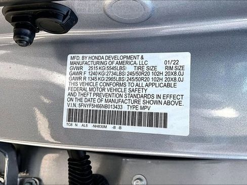 Used 2022 Honda Pilot Touring image 19