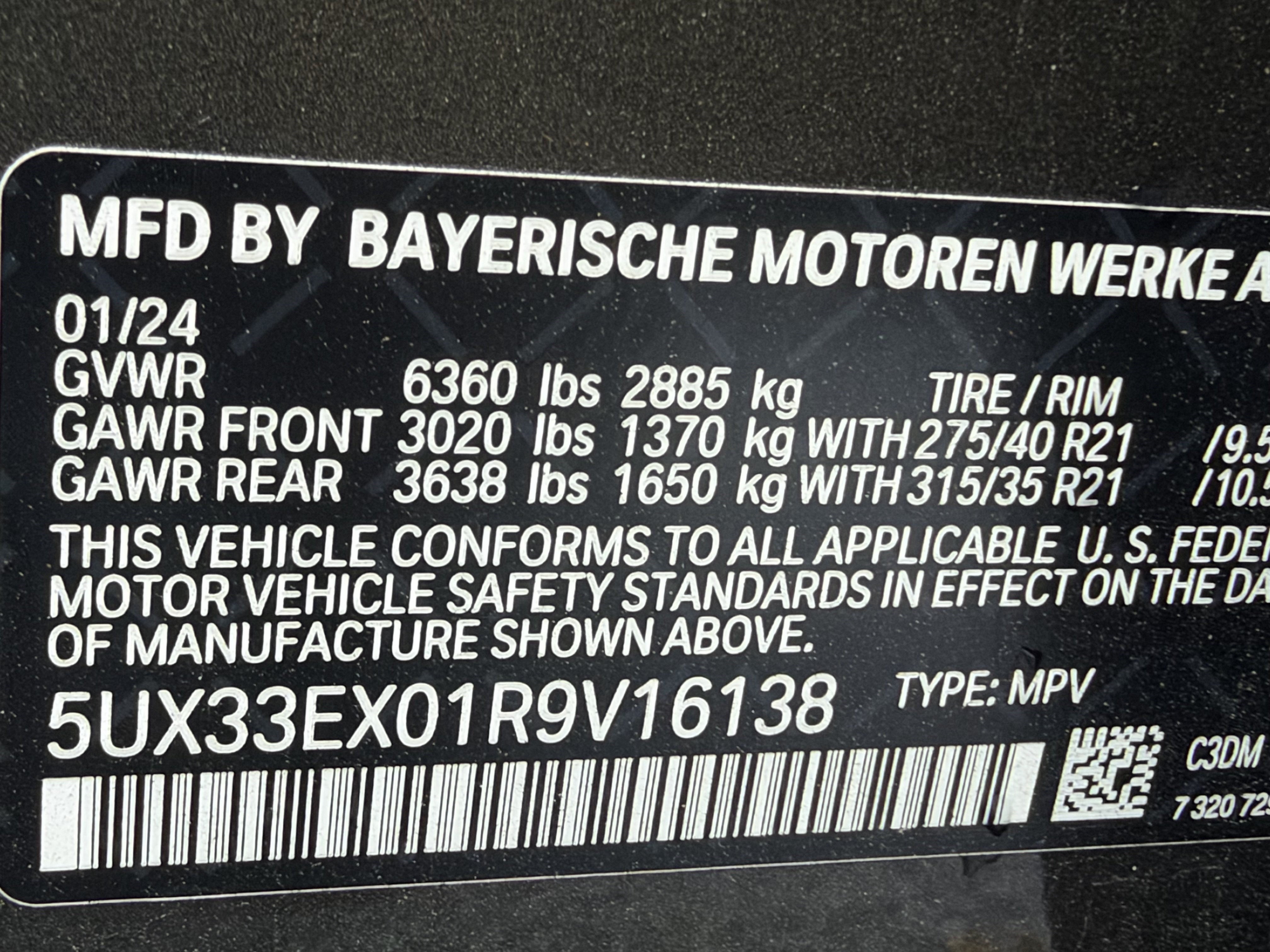 Used 2024 BMW X6 xDrive40i w/ Premium Package AWD/4WD image 33